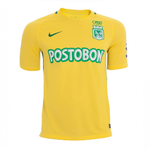 2017-18 Atlético Nacional 70th Anniversary Away Soccer Jersey